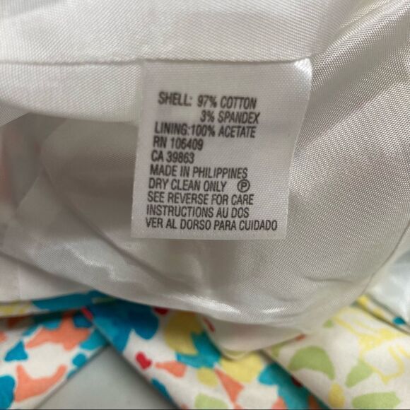 TAHARI Outerwear Arthur S. Levine Lined Multicolored Jacket Floral Size 6 - Picture 4 of 10